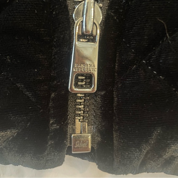 Banana Republic Velvet Quilted Bomber Jacket - Picture 5 of 6